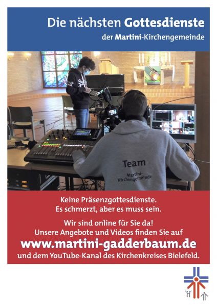 Live-Gottesdienste - Verkündigung in schwierigen Zeiten!